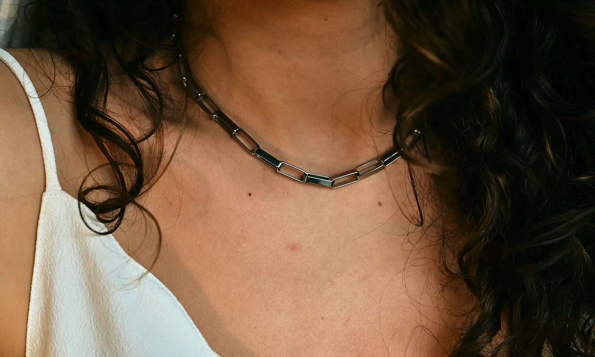 Brede schakel ketting