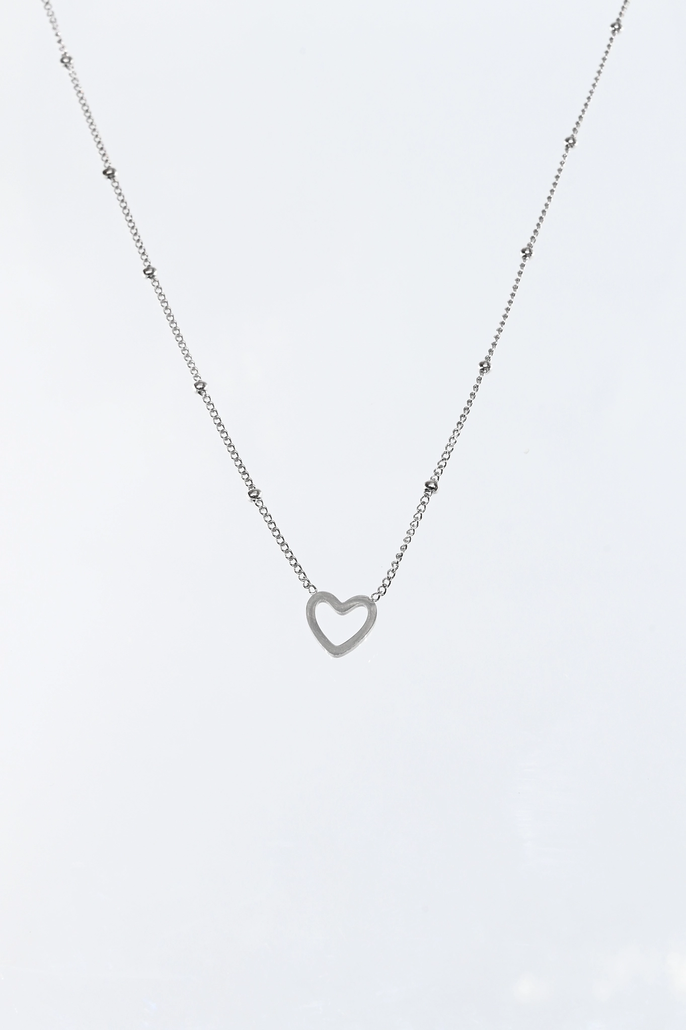 Ball-chain met open hartje