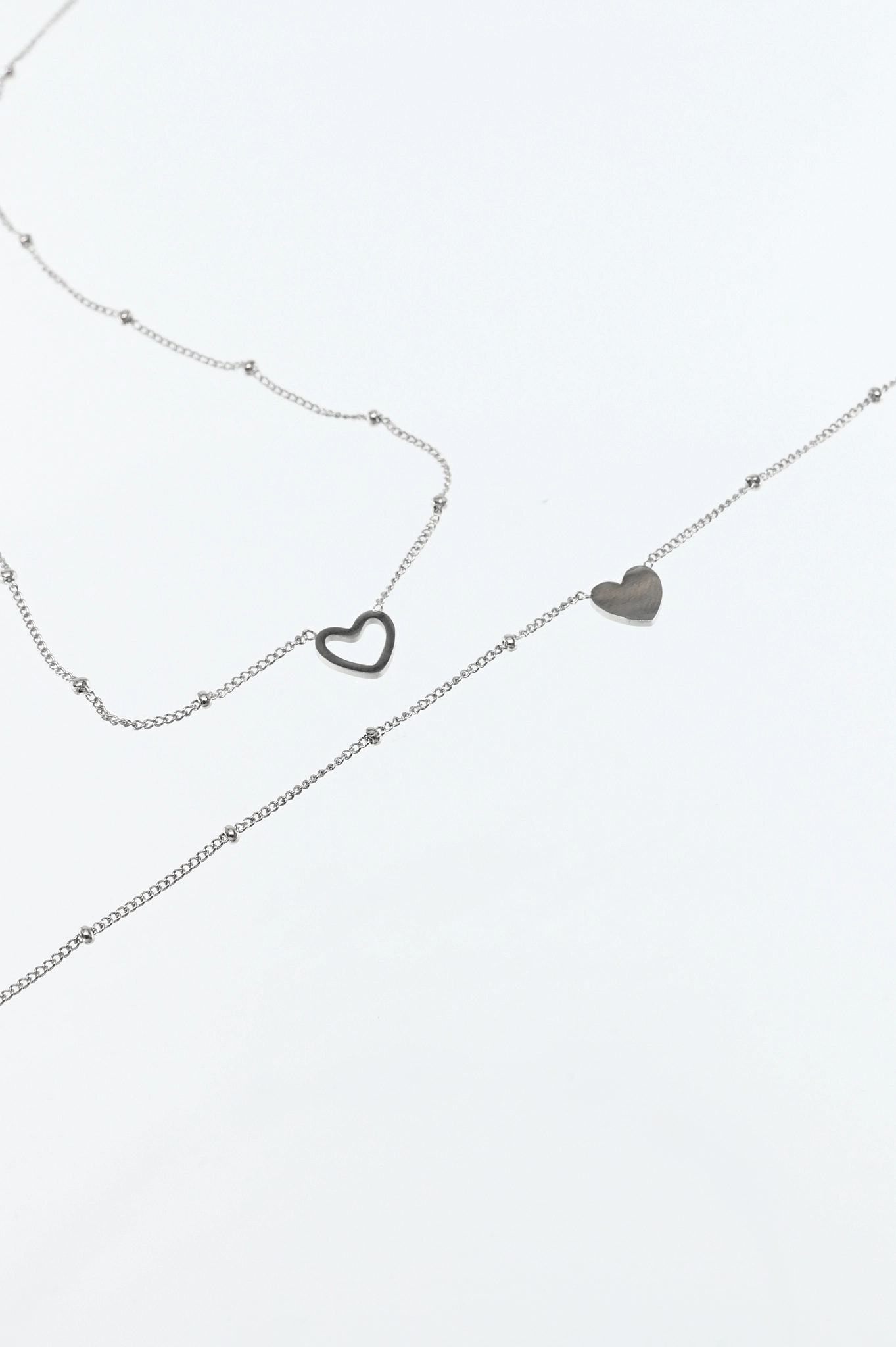 Ball-chain met open hartje