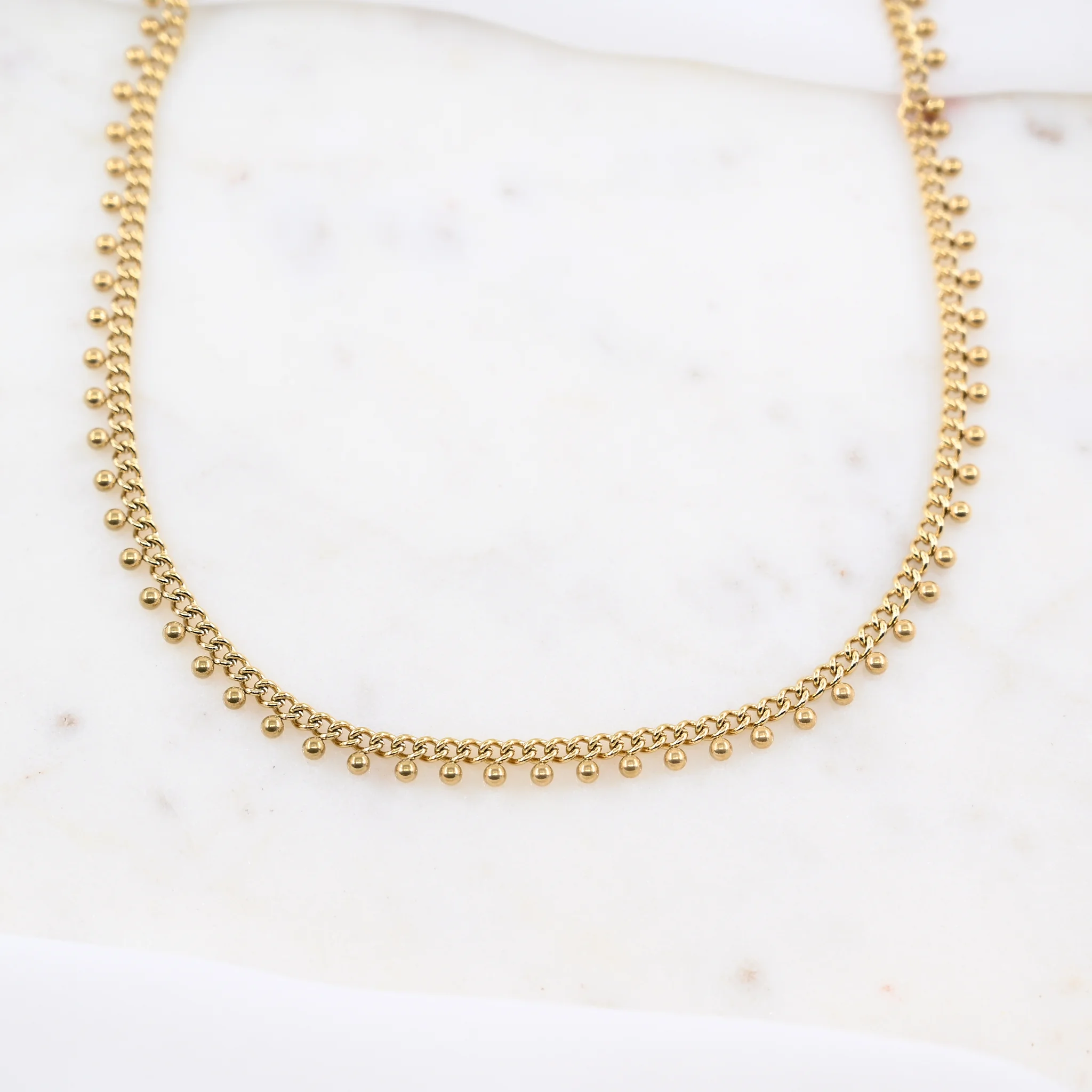 Schakelketting met bolletjes