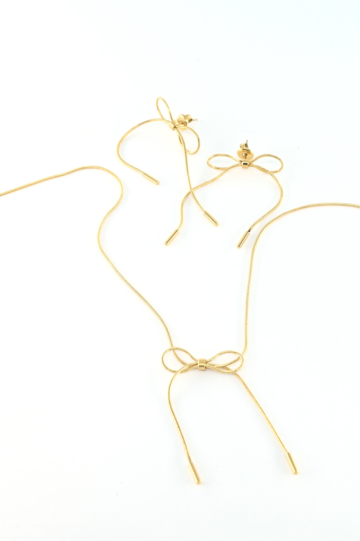 GER0042-2 Oorbel met strikje