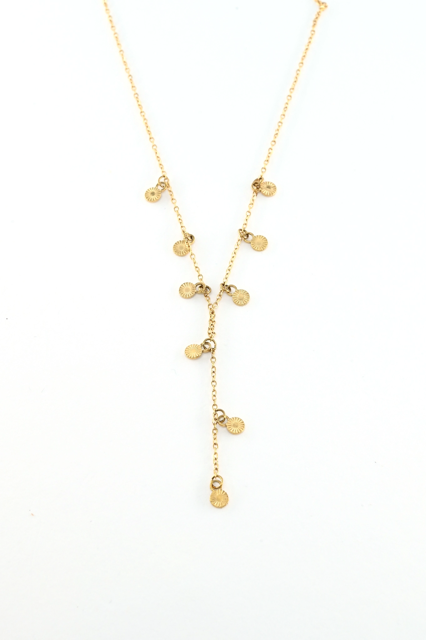 Ketting met blaadjes