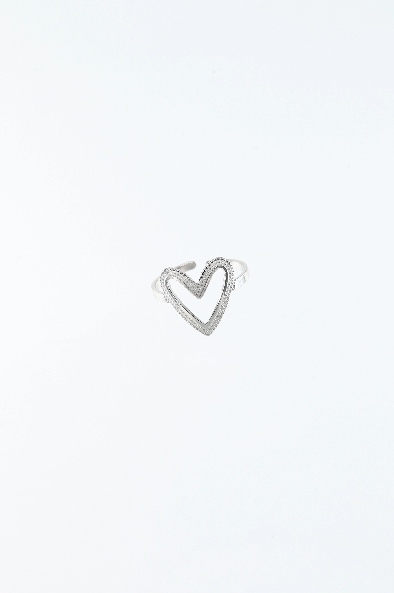 Ring met hartje